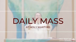 Daily Mass - Monday