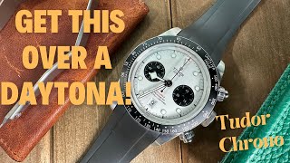 Buy this over the Rolex Daytona! Tudor Black Bay Chronograph can it be better? Panda Chrono Watch