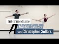 Intermediate Ballet Class Center with Christopher Sellars | At Home Workout | Kathryn Morgan