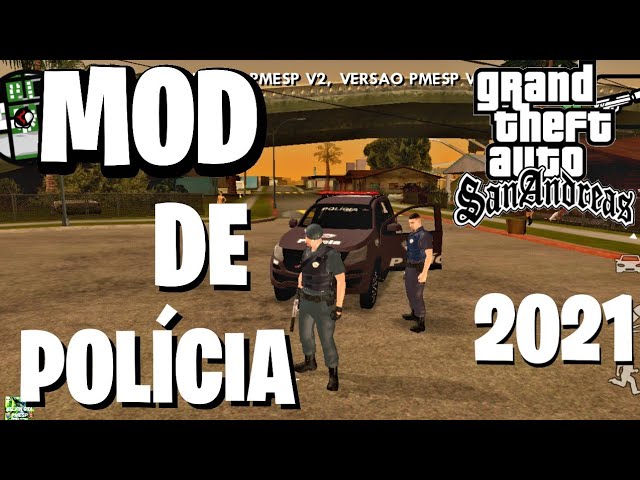 GTA San Andreas Nuevos Policias from GTA 5 for SA Mod 