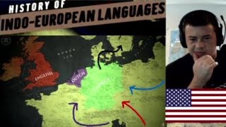 American Reacts Evolution of the Indo-European Languages