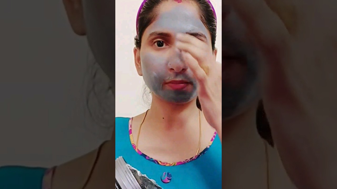 Charcoal face masque 