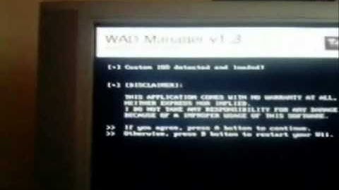 Unbrick a 3.2 pal Theme Bricked Wii with save mii