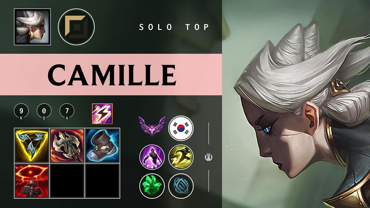 Camille Top vs Malphite - KR Master Patch 26.05