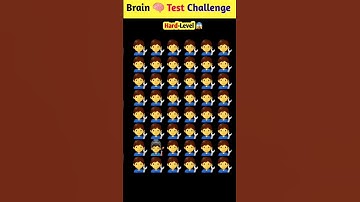 memory Test|Find the odd emoji out|Riddles and Puzzle for IQ test #shorts #braintest #quiztime