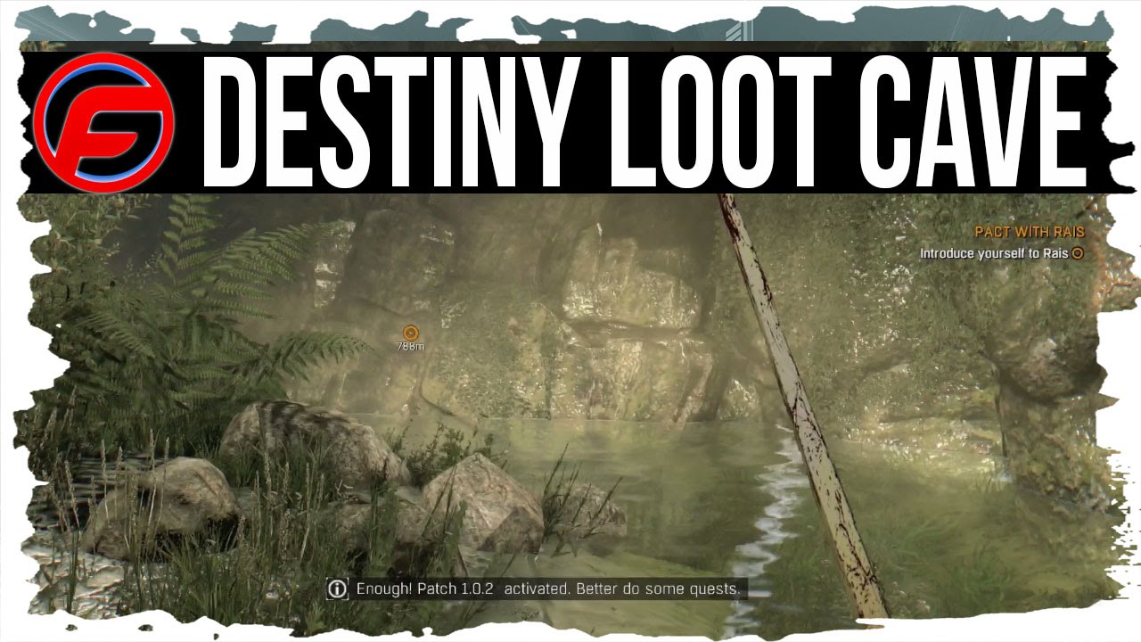 Dying Light DESTINY LOOT CAVE EASETER EGG Location Guide Secret Cave