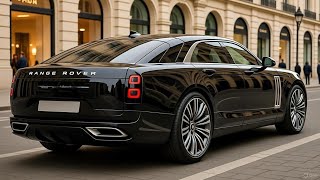 Breaking Newsrange Rovers Sedan Arrives In 2026?