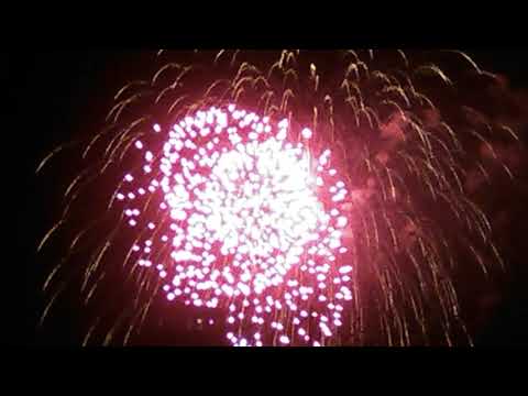 8 minutes and 35 seconds of fireworks