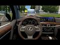 Lexus LX570 2017 City Car Driving Steering Wheel Game 