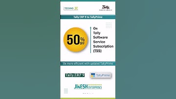 50% OFF on TSS for Tally ERP9 Users