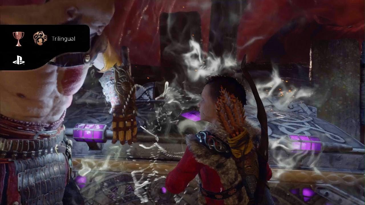 Trilingual Trophy 🏆  | God of War
