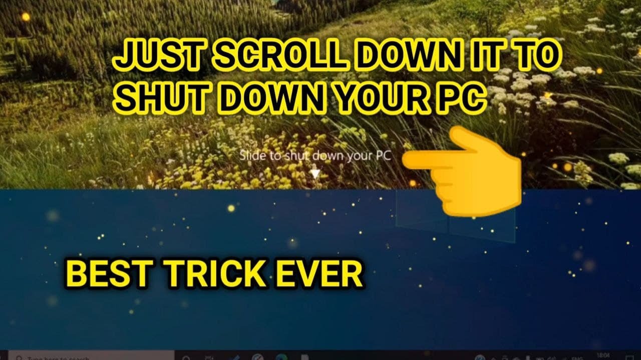 SHUT DOWN YOUR PC VERY ATTRACTIVELY | #COMPUTERLEARNER - YouTube