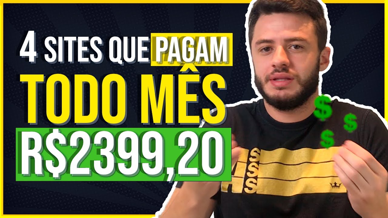 4 SITES QUE PAGAM ATÉ R$ 2399,20