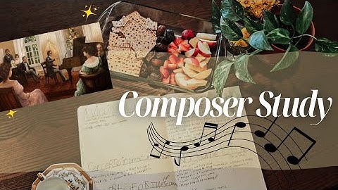 How We Do Composer Study | Charlotte Mason Homeschool | Practical tips and tricks