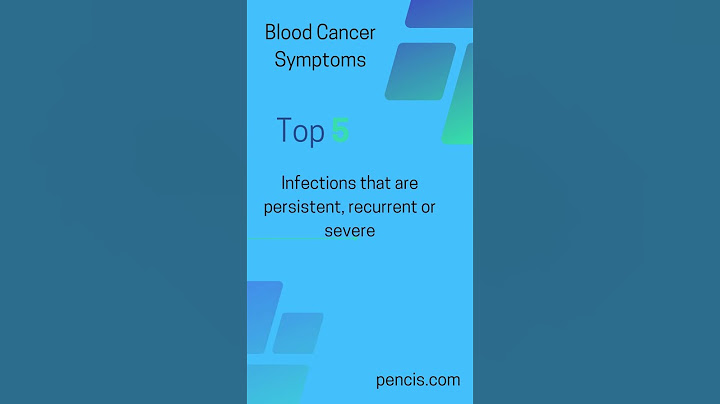 Blood Cancer Symptoms