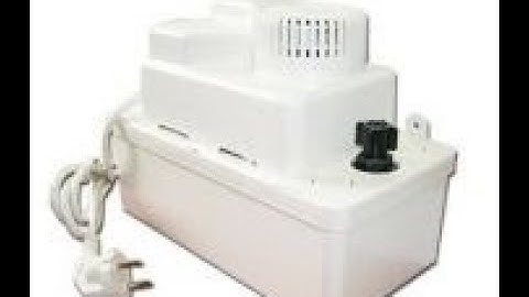 Hướng dẫn cách lắp bơm nước ngưng điều hòa