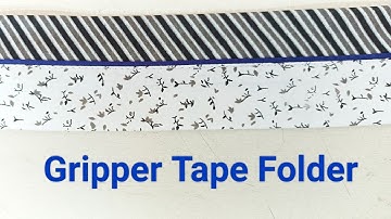 unique,close gripper tape folder