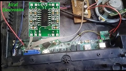 China LED Audio Repairing Problem Solve Solution Urdu Hindi Altaf Electronics