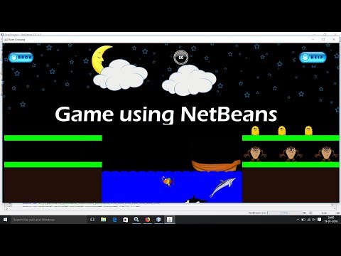 Game in Netbeans(River Crossing)