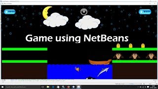 Game in Netbeans(River Crossing) screenshot 3