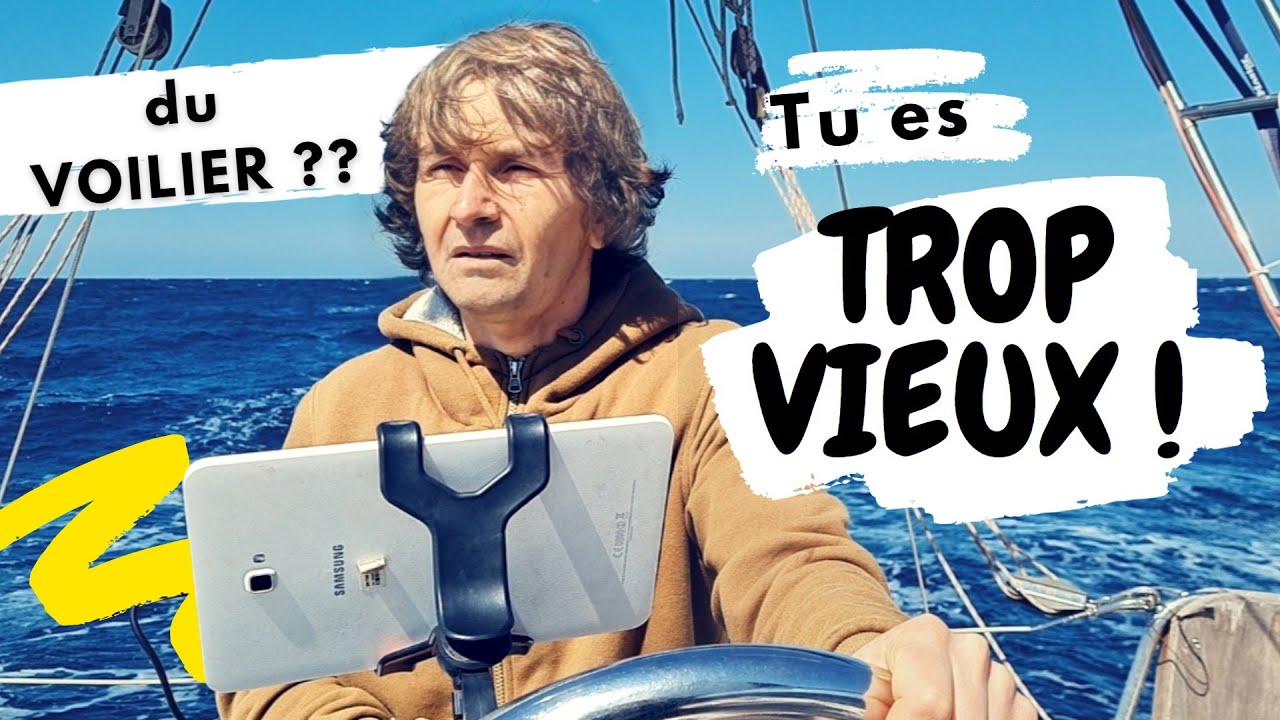 ⁣Tu es trop vieux pour faire du voilier ! #Voilier coraille