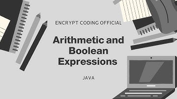 Arithmetic and Boolean Expressions in JAVA