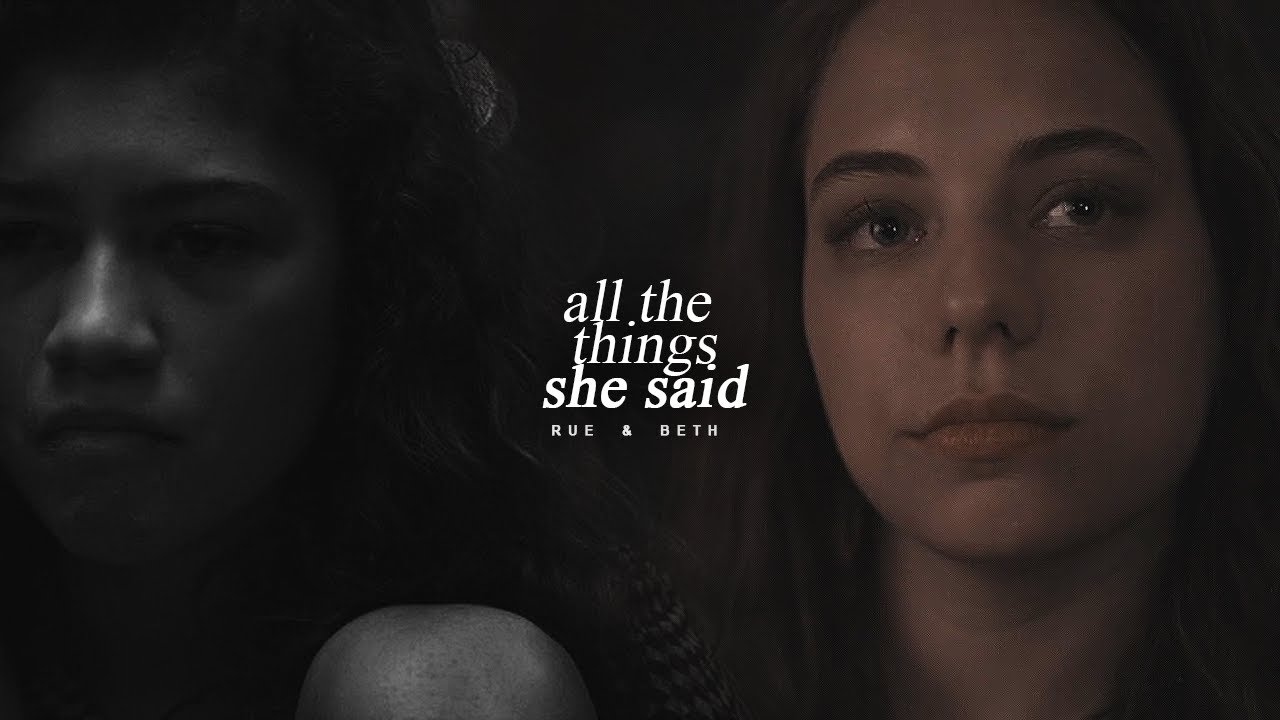 Rue & Beth All The Things She Said YouTube