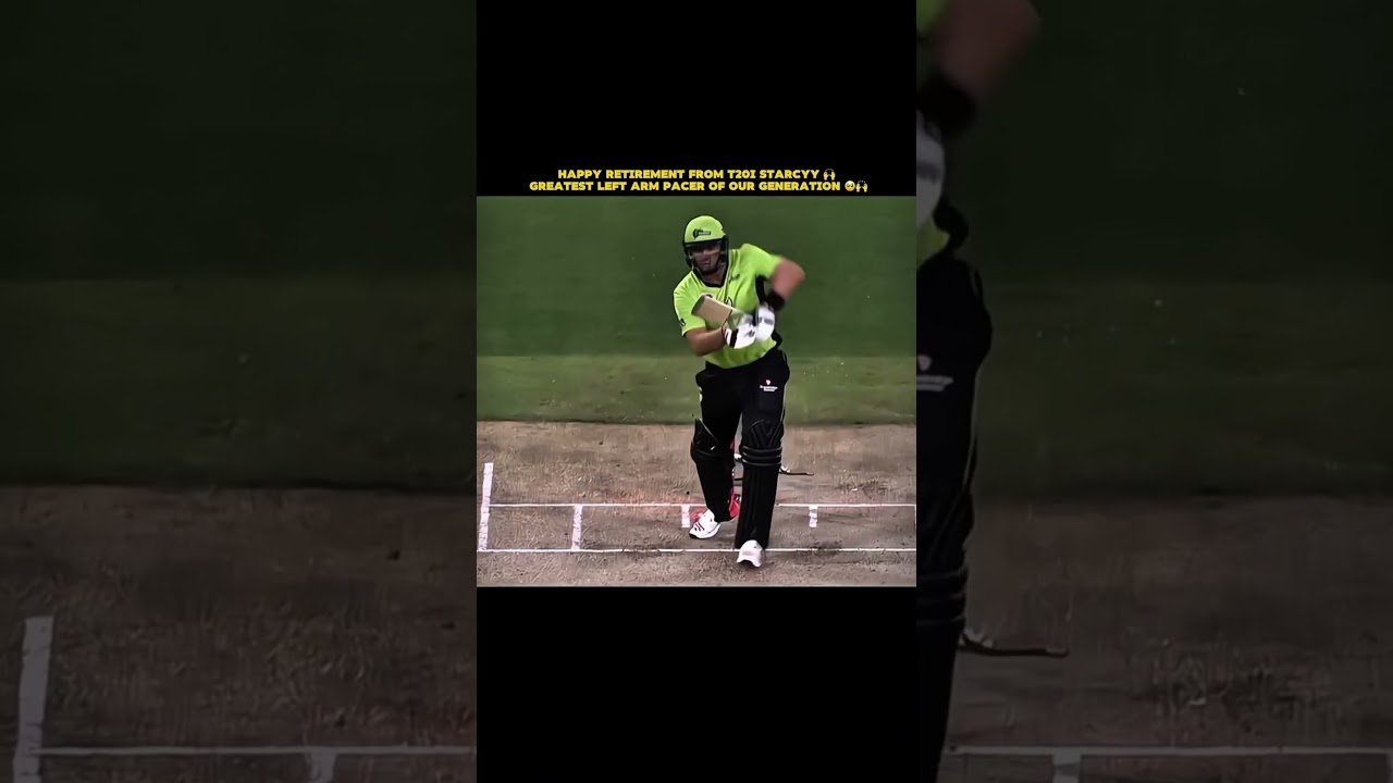 MITCHELL STARC RETIREMENT 💔🥺 