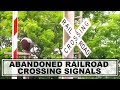 Abandoned Railroad Crossing Signals