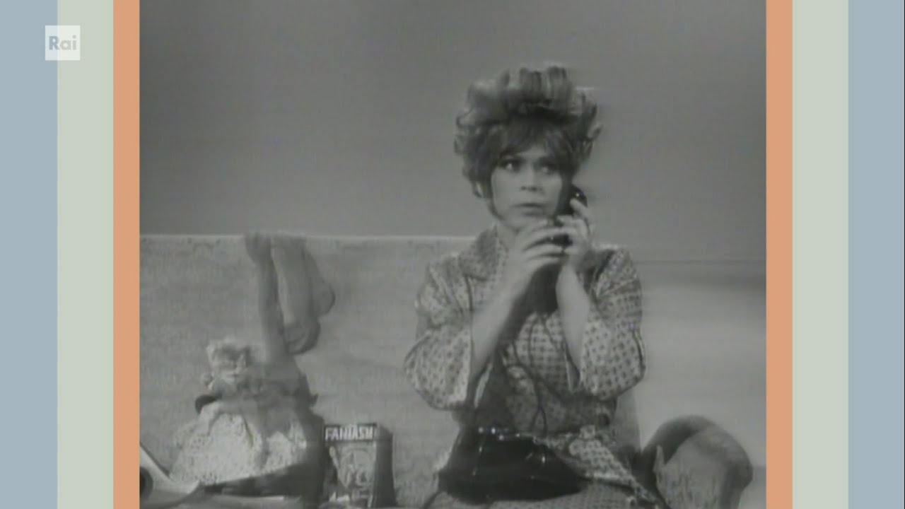 Sabato Sera 1967: Franca Valeri e la Sora Cecioni