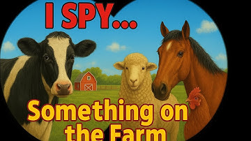 Can you guess all 20 farm animals? Fun kids guessing game! 