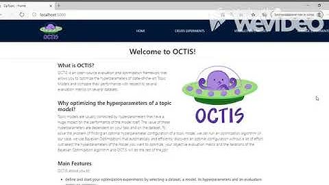 OCTIS  Comparing and Optimizing Topic Models is Simple!