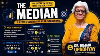 The Median Explained | Meaning, Characteristics, Formula & Calculation for Grouped & Ungrouped Data