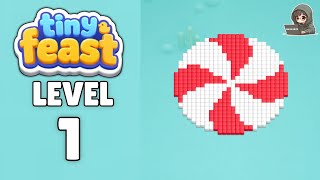 Tiny Feast level 1 walkthrough solution 