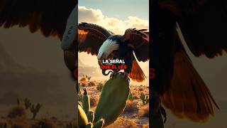 Conoce la historia detrás del águila devorando la serpiente bandera de México #historia #sabiasque
