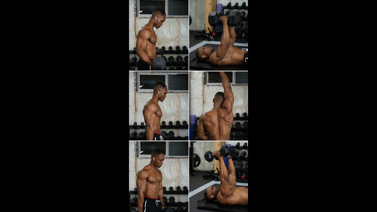 Train Your Arms With Dumbbells Only Biceps Triceps
