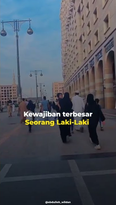 Kewajiban terbesar Seorang Laki-Laki Ustadz Syafiq Riza Basalamah