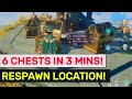 GET 6 Chests In 3 Mins! Best Chest Respawn Locations! | Genshin Impact