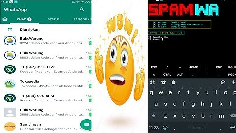 Script termux spam wa dan sms brutal  terbaru 2022