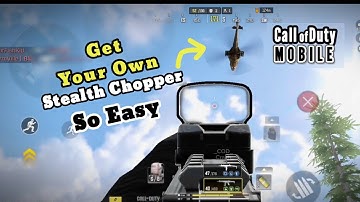 How to get Stealth Chopper in Battle Royale Mode? |  Call fo Duty Mobile | pYq |