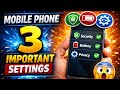 99% ആളുകൾക്ക് അറിയാത്ത 3 Useful Phone Settings 😳 #techhighlights