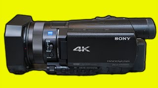 Sony FDR-AX100 4K Camera - Review & Demo