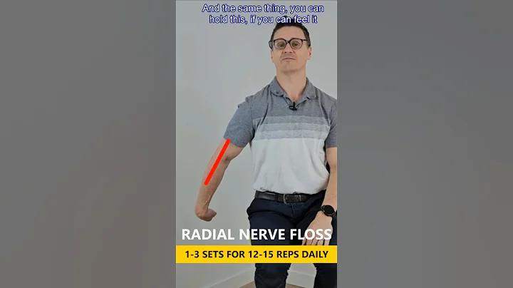 RADIAL NERVE Floss for Neck + Arm Pain | Dr. Jon Saunders