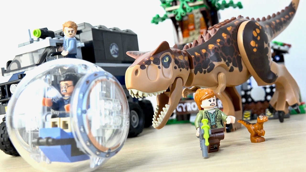 レゴ ジュラシック・ワールド 75929 カルノタウルス対ジャイロスフィア LEGO Jurassic World Carnotaurus  Gyrosphere Escape