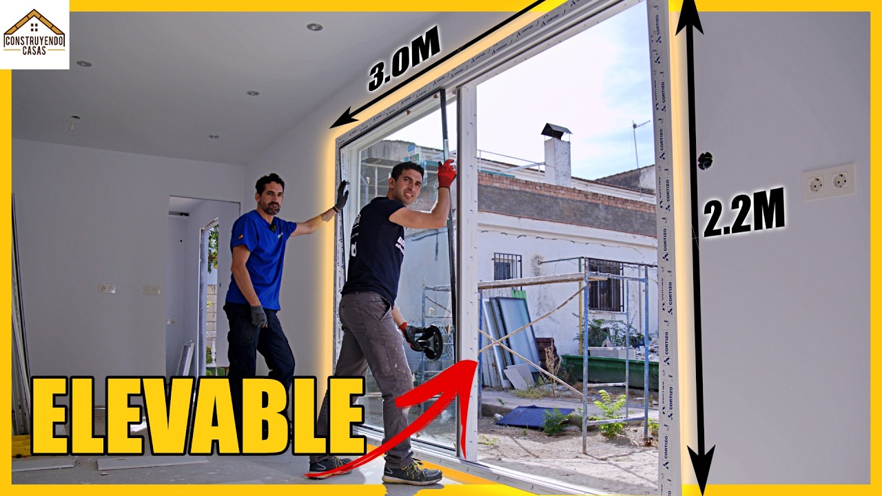 🔶Instalación VENTANA pvc CORREDERA ELEVABLE🔶 Tamaños, Terminaciones e Instalacion.