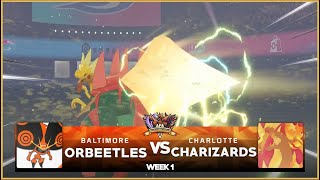 APA Week 1 - Baltimore Orbeetles [0-0] vs. Charlotte Charizards [0-0]