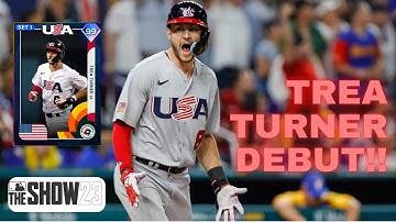 99 TREA TURNER DEBUT | MLB THE SHOW 23 RANKED SEASONS (FULL GAME)