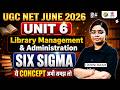 UGC NET 2026 Library &amp; Information Science | Six sigma in Libraries UGC NET By Damini Mam