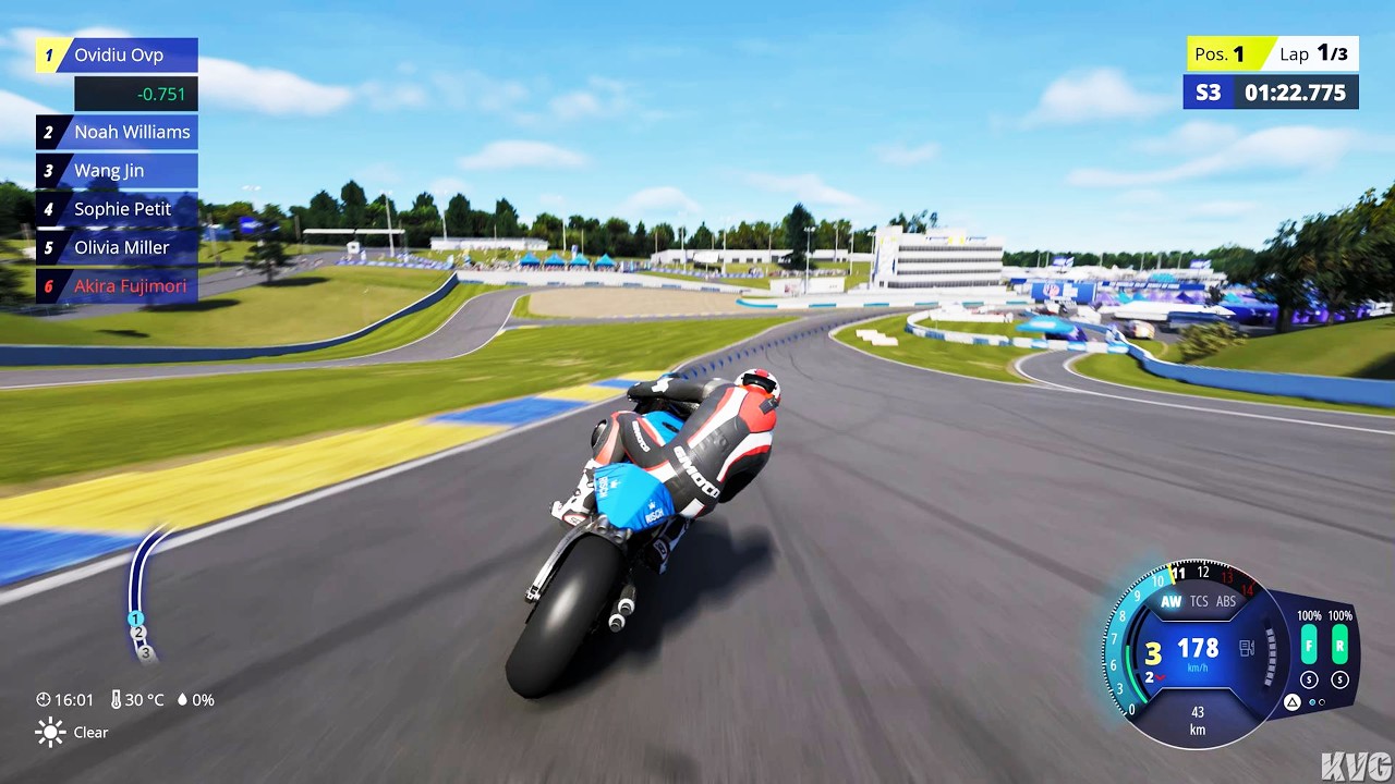 RIDE 6 - Road Atlanta Circuit - Gameplay (PS5 UHD) [4K60FPS]