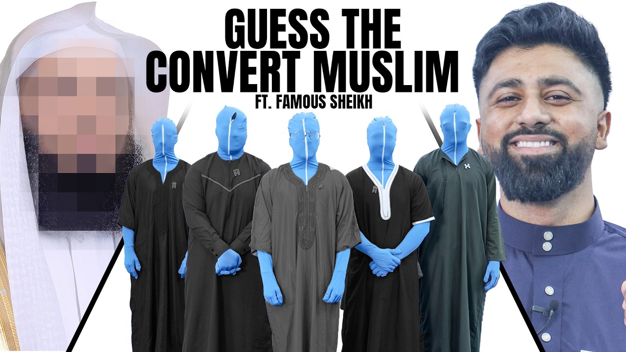 GUESS THE CONVERTED MUSLIM (ft FAMOUS Sheikh)